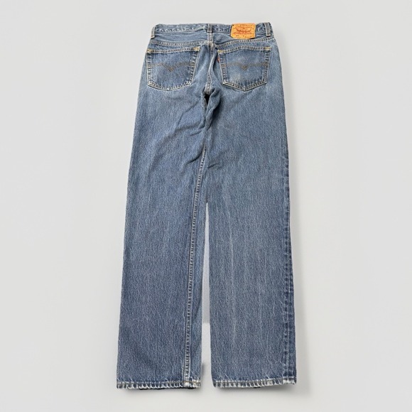 VTG 90s Levis 501 Jeans FITS 30x31 (Tag 32x32) Straight Button Fly Made in USA
